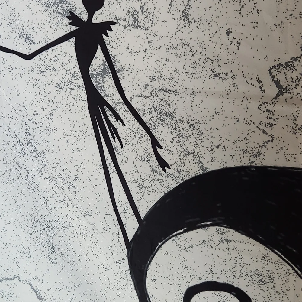 The Nightmare Before Christmas Jack Skellington Silhouette Tapestry